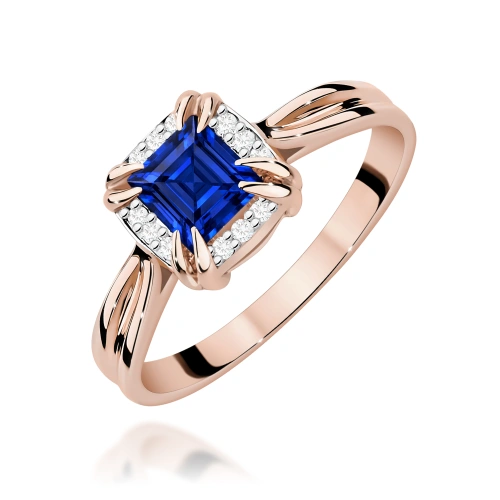 Ring W0358 Saphir 0,70ct Roségold