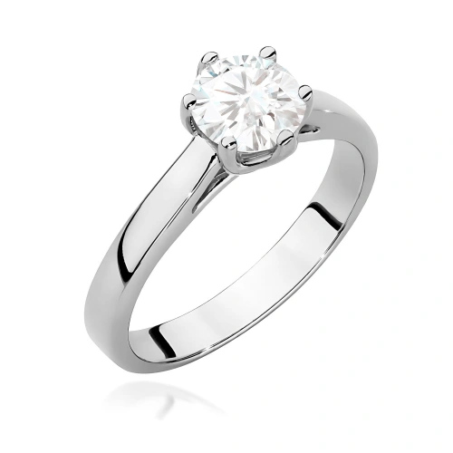Ring W0540 Diamant 0,70ct Weißgold 375