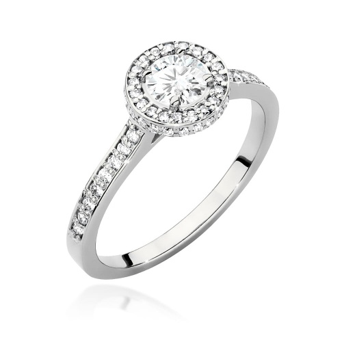 Ring W0508 Diamant 0,50ct Weißgold