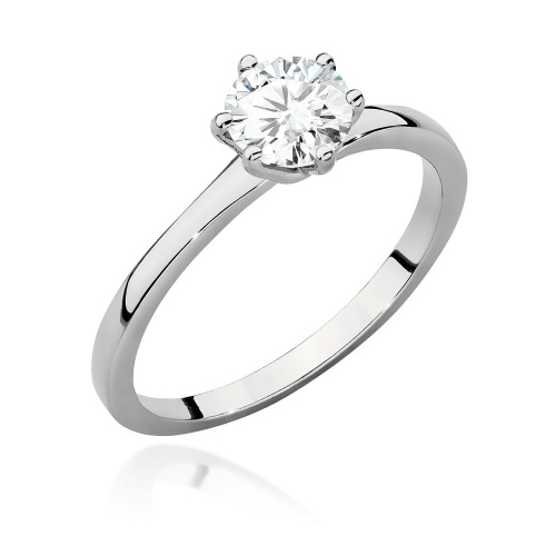 Ring W0535 Diamant 0,70ct Weißgold