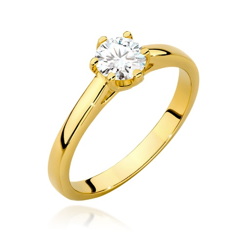 Bague W0540 Diamant 0,50ct Or jaune
