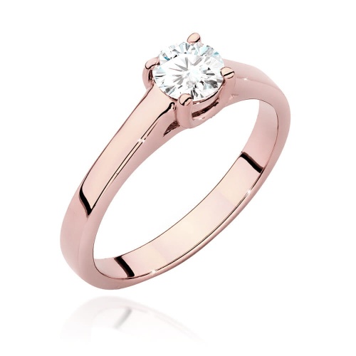 Bague W0544 Diamant 0,50ct Or rose
