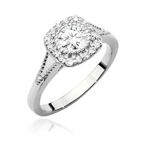 Ring W0552 Diamant 0,50ct Weißgold