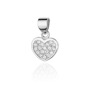 Zawieszka Z0020 z diamentami białe złoto
