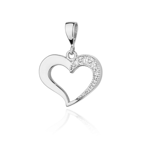 Pendentif Z0023 avec diamants Or blanc