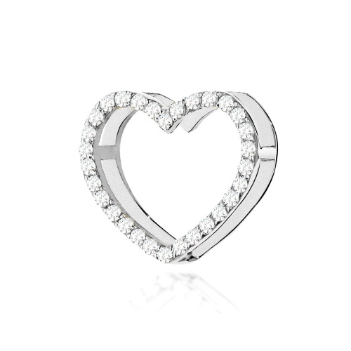 Pendentif Z0027 avec diamants Or blanc