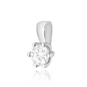 Zawieszka Z0222 Diament 0,30ct białe złoto