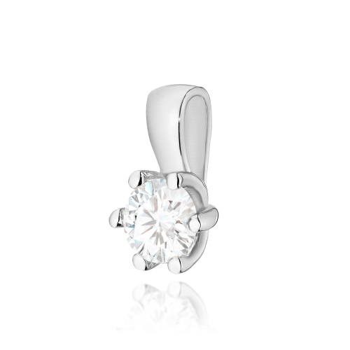 Pendentif Z0222 Diamant 0,30ct Or blanc