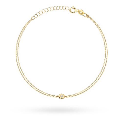 Bransoletka B0038 z diamentem
