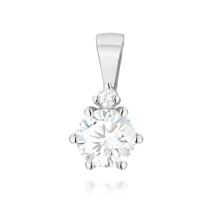 Zawieszka Z0076 Diament Laboratoryjny białe złoto