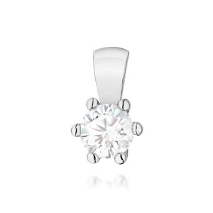 Zawieszka Z0222 Diament Laboratoryjny 0,30ct białe złoto