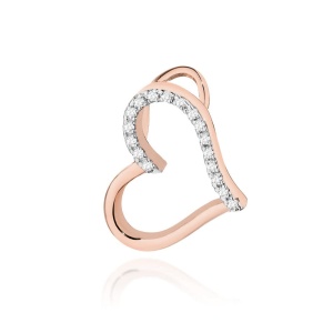Zawieszka Z0026 Diament różowe złoto