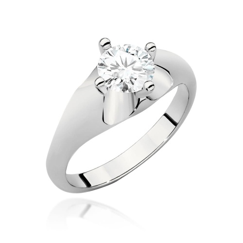 Ring W0545 Laborgezüchteter Diamant 0,70ct Weißgold