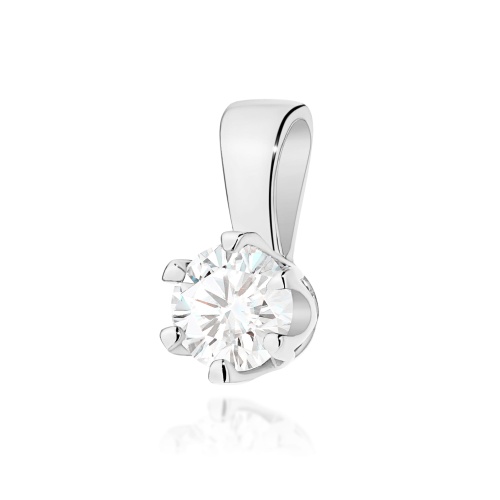 Pendentif Z0220 Diamant 0,30ct Or blanc