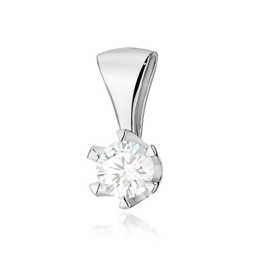 Pendentif Z0220 Diamant 0,70ct Or blanc