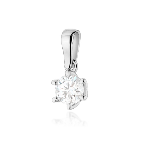 Pendentif Z0575 Diamant 0,70ct Or blanc