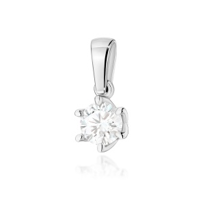 Zawieszka Z0575 Diament Laboratoryjny 0,50ct białe złoto