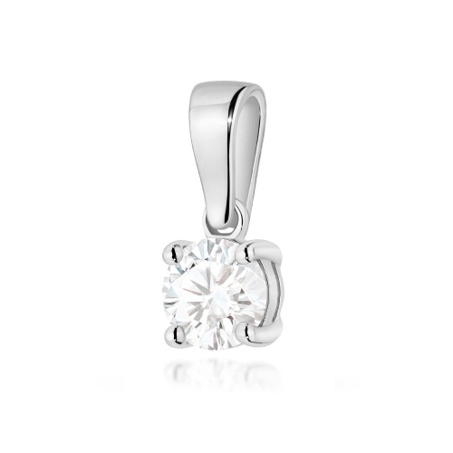 Zawieszka Z0576 Diament Laboratoryjny 0,50ct białe złoto