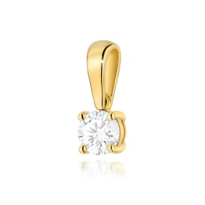 Zawieszka Z0576 Diament Laboratoryjny 0,70ct żółte złoto