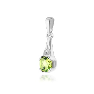 Zawieszka Z0040 Oliwin 1,00ct białe złoto