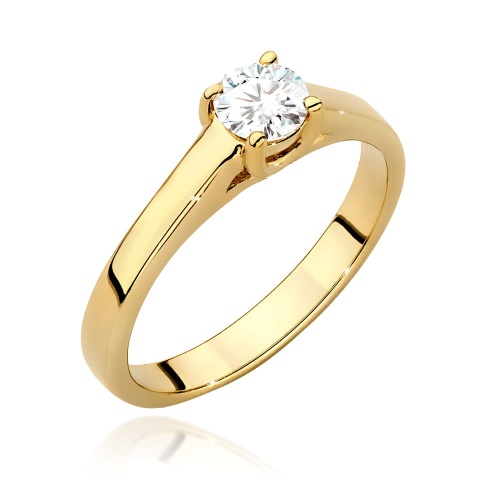 Inel W0544 Diamant de laborator 0,40ct AUR GALBEN