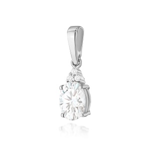 Zawieszka Z0308 Diament Laboratoryjny 0,70ct białe złoto