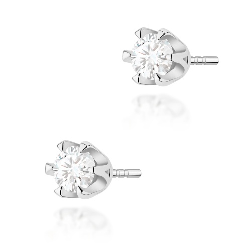 Ohrringe K0220 Diamant 2 x 0,30ct Weißgold