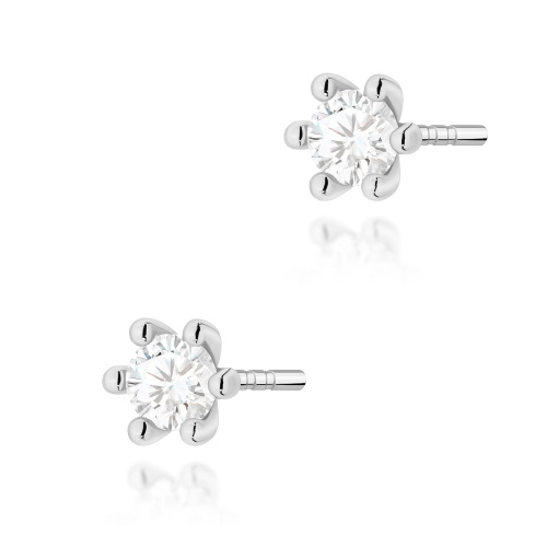 Ohrringe K0222 Diamant 2 x 0,15ct Weißgold