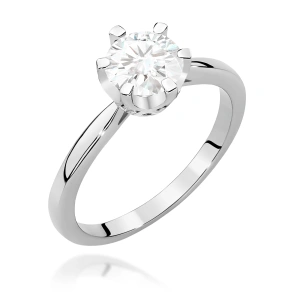 Pierścionek W0539 Diament 1,00ct białe złoto