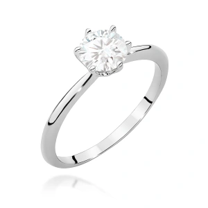 Pierścionek W0553 Diament Laboratoryjny 1,00ct białe złoto