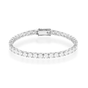 Bransoletka B0039 z diamentami białe złoto