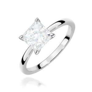 Pierścionek W0690 Diament Laboratoryjny 1,00ct białe złoto 375