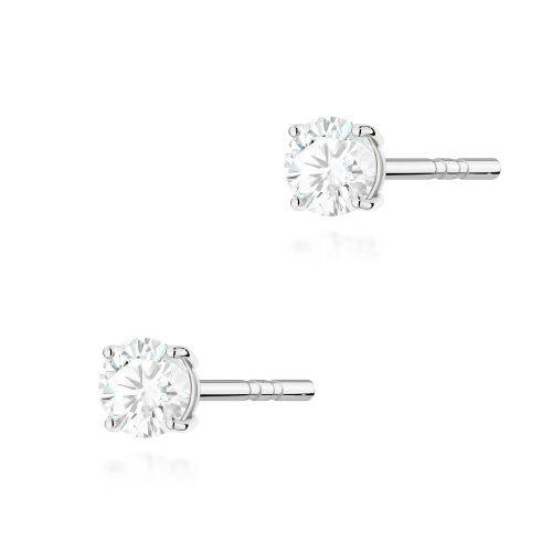 Ohrringe K0583 Diamant 2 x 0.15ct Weißgold
