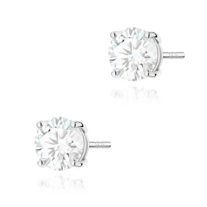 Kolczyki K0583 Diament 2 x 2.00ct białe złoto