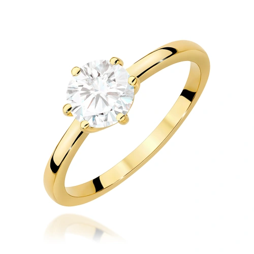 Inel W0535 Diamant de laborator 1,00ct AUR GALBEN